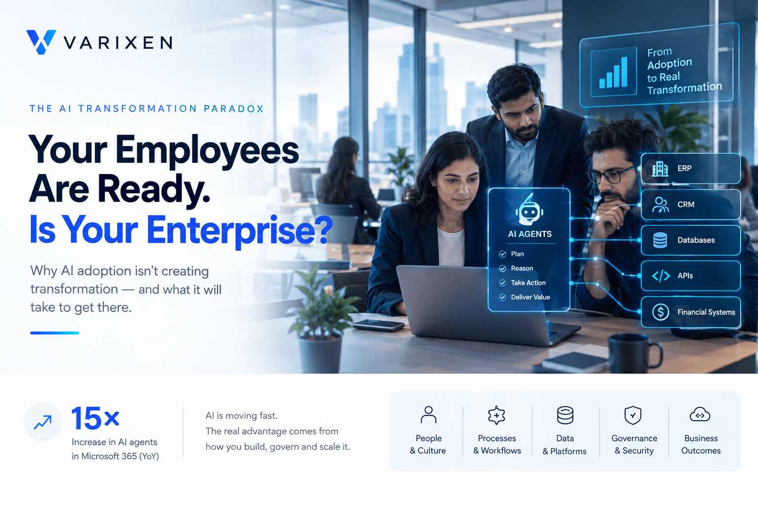 The AI Transformation Paradox: Why Technology Adoption Isn't Creating Enterprise Transformation